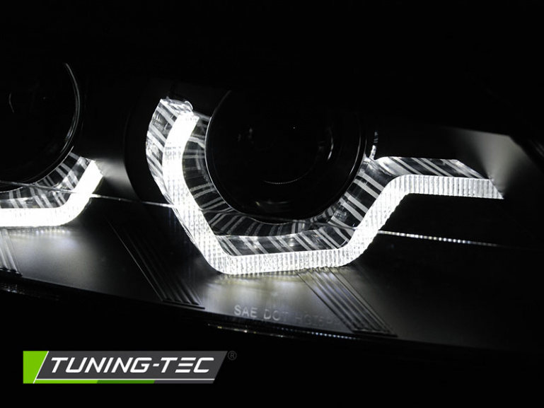 Xenon LED Tagfahrlicht Angel Eyes Scheinwerfer für BMW Z4 E89 09-13 schwarz mit LED Blinker